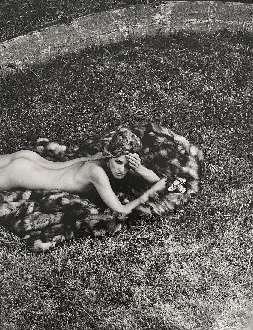 Marc Lagrange, Skin-On Skin, 2000's: Photographer: Marc Lagrange was a Belgian photographer known for his nude portraits of female figures. Lagrange created dream-like and fantastical narrative pictures populated by beautiful nudes that