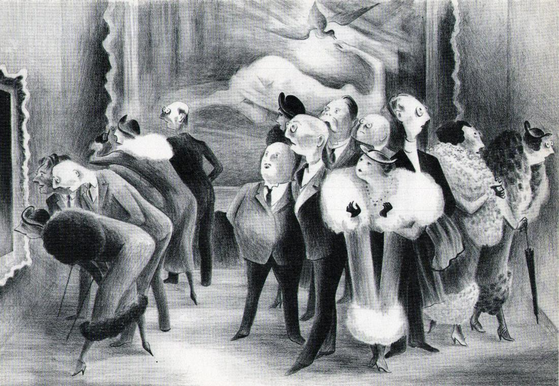 Adolf Dehn, Art Lovers, Lithograph - 1934 (1 of 1)