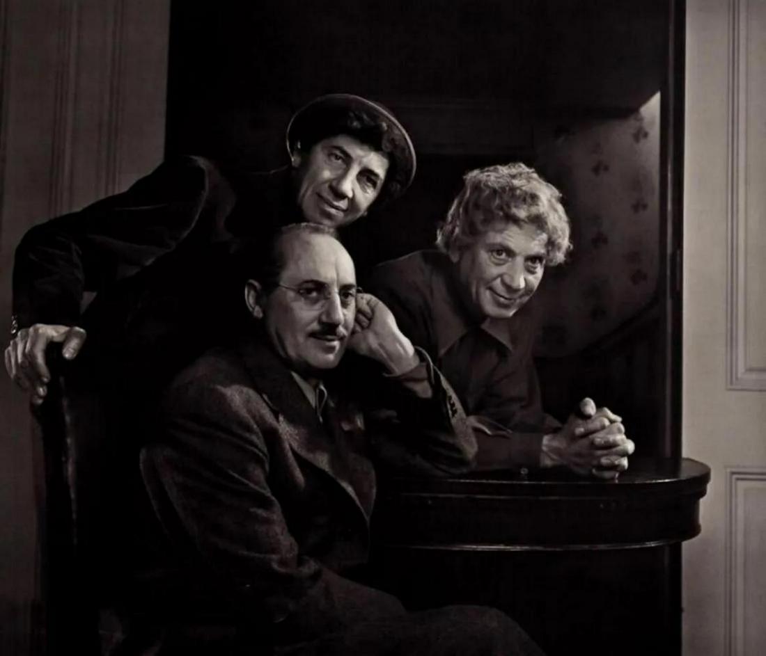 YOUSUF KARSH, MARX BROTHERS Broadway Vaudeville, 1946 (1 of 1)