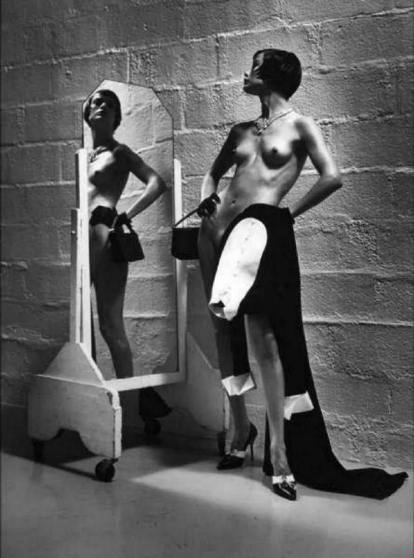 Helmut Newton - Franch vogue, Paris, 1996: Photographer: Helmut Newton (Germany, 1920 - 2004) - best known for his erotically charged highly stylized images, Helmut Newton was one of the most influential fashion photographers of all time. Titl