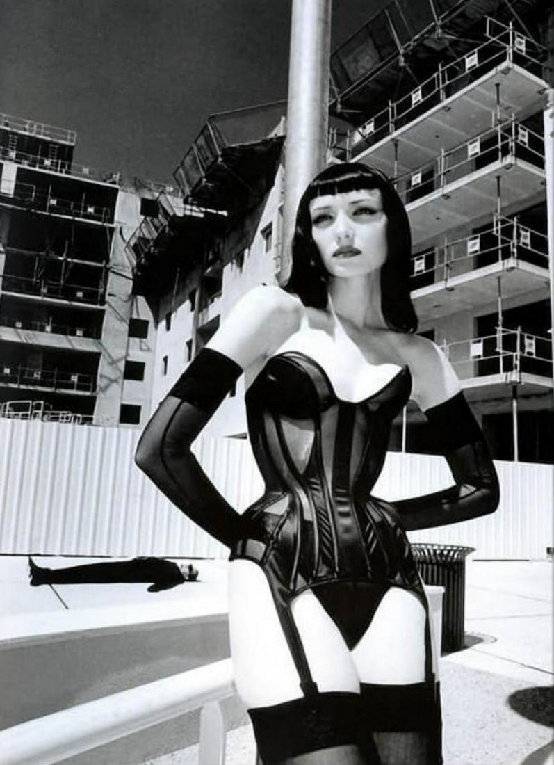 Helmut Newton - Thierry Mugler, monaco, 1998: Photographer: Helmut Newton (Germany, 1920 - 2004) - best known for his erotically charged highly stylized images, Helmut Newton was one of the most influential fashion photographers of all time. Titl