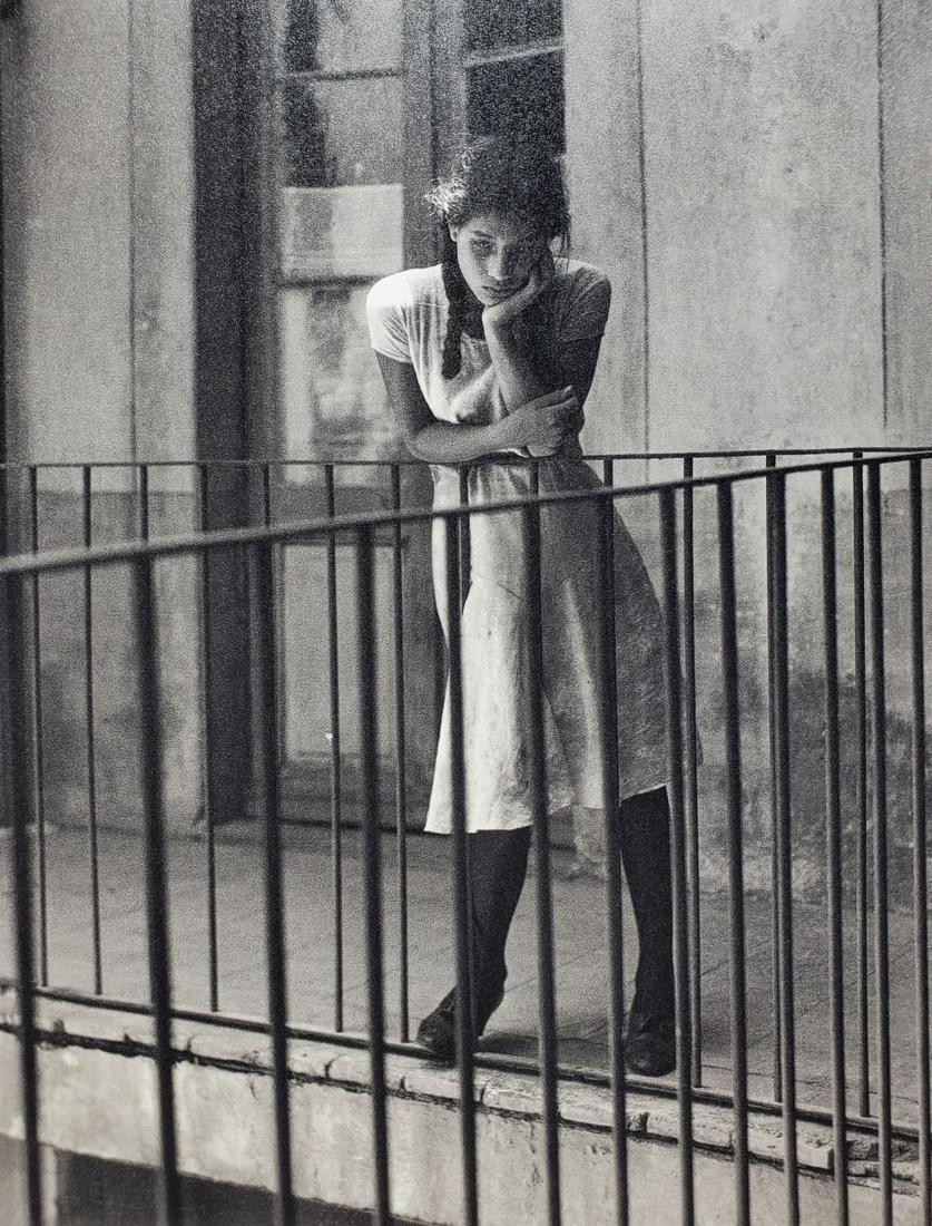 Manuel Alvarez Bravo, Daydreaming, 1931: Photographer: Manuel Alvarez Bravo - (1902-2002) was a Mexican artistic photographer and one of the most important figures in 20th century Latin American photography. He was born and raised in Mexico 