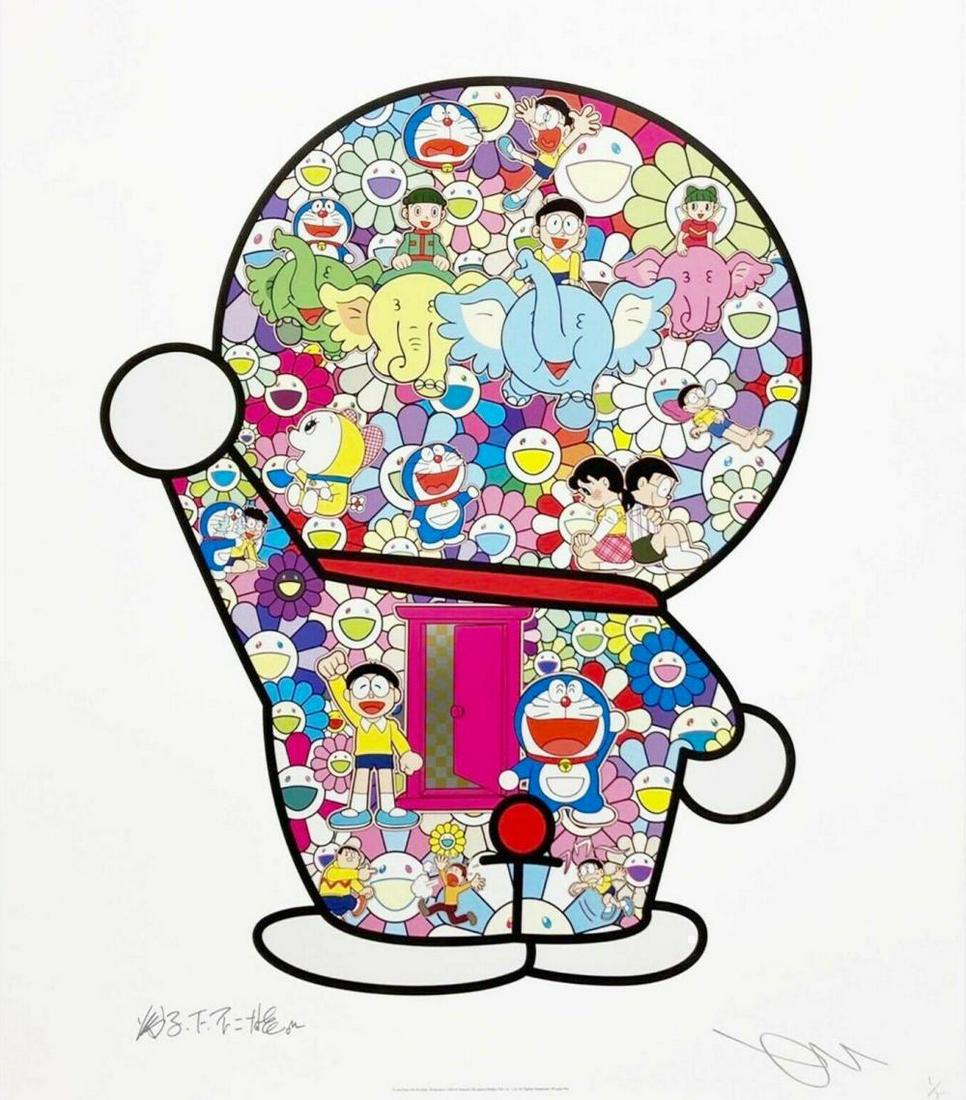 Takashi Murakami, Journey into another dimension, 2019 Signed & numbered (1 of 2)