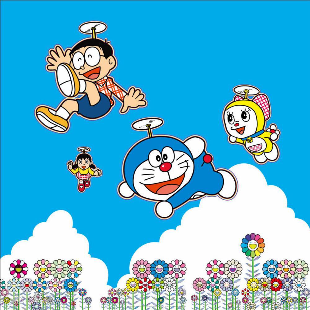 Takashi Murakami, Doraemon So Much Fun, Under the Blue Sky - 2020 (1 of 2)