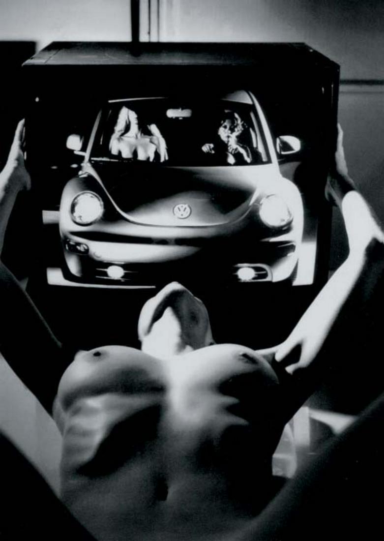 Helmut Newton - New Beetle, Milan, 1999 (1 of 1)