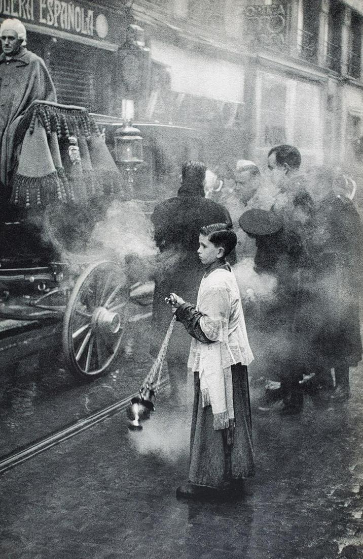Henri Cartier Bresson, The Europeans, 1955: Photographer: Henri Cartier-Bresson (French 1908 - 2004) - Internationally renowned photographic artist - widely considered the "father" of modern photojournalism.Subject/Title: From The EuropeansType