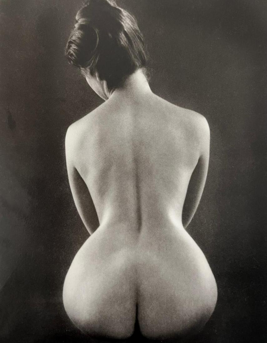 Ruth Bernhard, Hourglass, 1971: Ruth Bernhard (1905-2006) was the daughter of Lucien Bernhard, a graphic designer known as "the father of the German poster." After studying for two years at the Berlin Academy of Art, she came to New