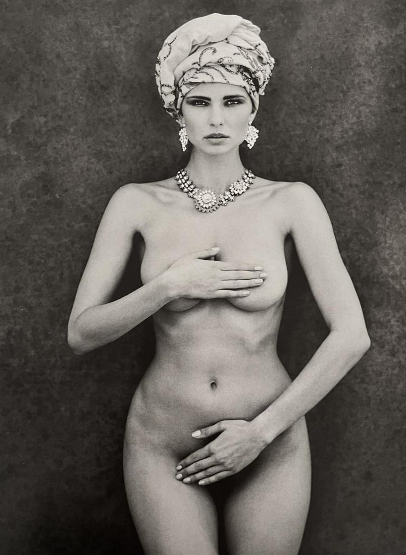 Marc Lagrange, Aphrodite, 2000's: Photographer: Marc Lagrange was a Belgian photographer known for his nude portraits of female figures. Lagrange created dream-like and fantastical narrative pictures populated by beautiful nudes that