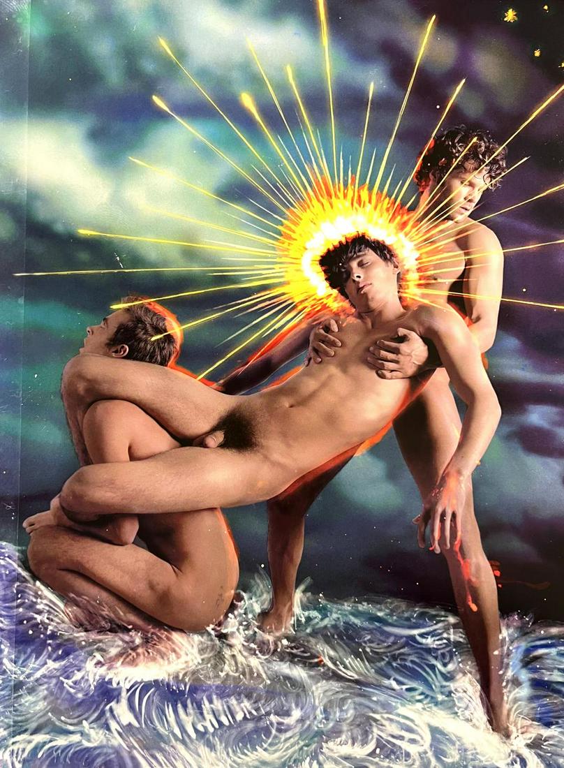 David LaChapelle, No More Fear, 2012: Photographer: David LaChapelle (Born March 11, 1963) is an American photographer, music video director and film director. He is best known for his photography, which often references art history and s