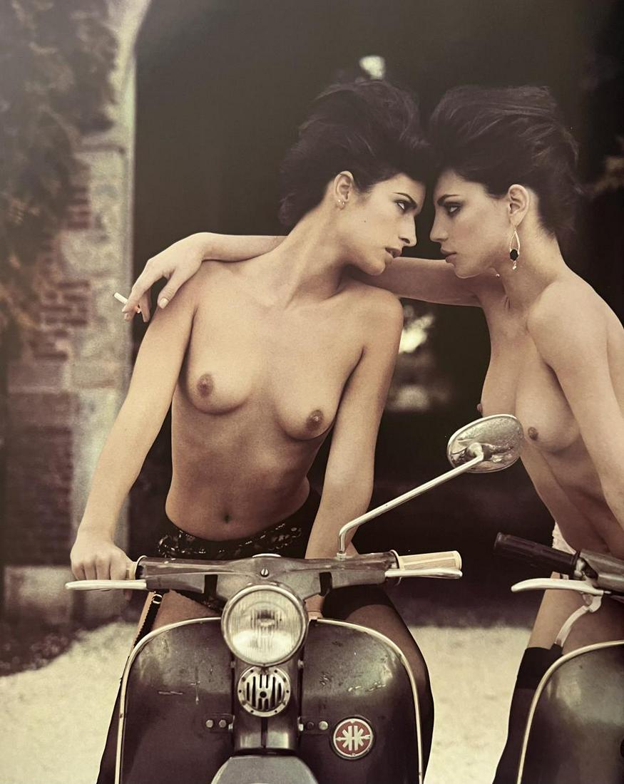 Marc Lagrange, Les Florettes, 2012: Photographer: Marc Lagrange was a Belgian photographer known for his nude portraits of female figures. Lagrange created dream-like and fantastical narrative pictures populated by beautiful nudes that