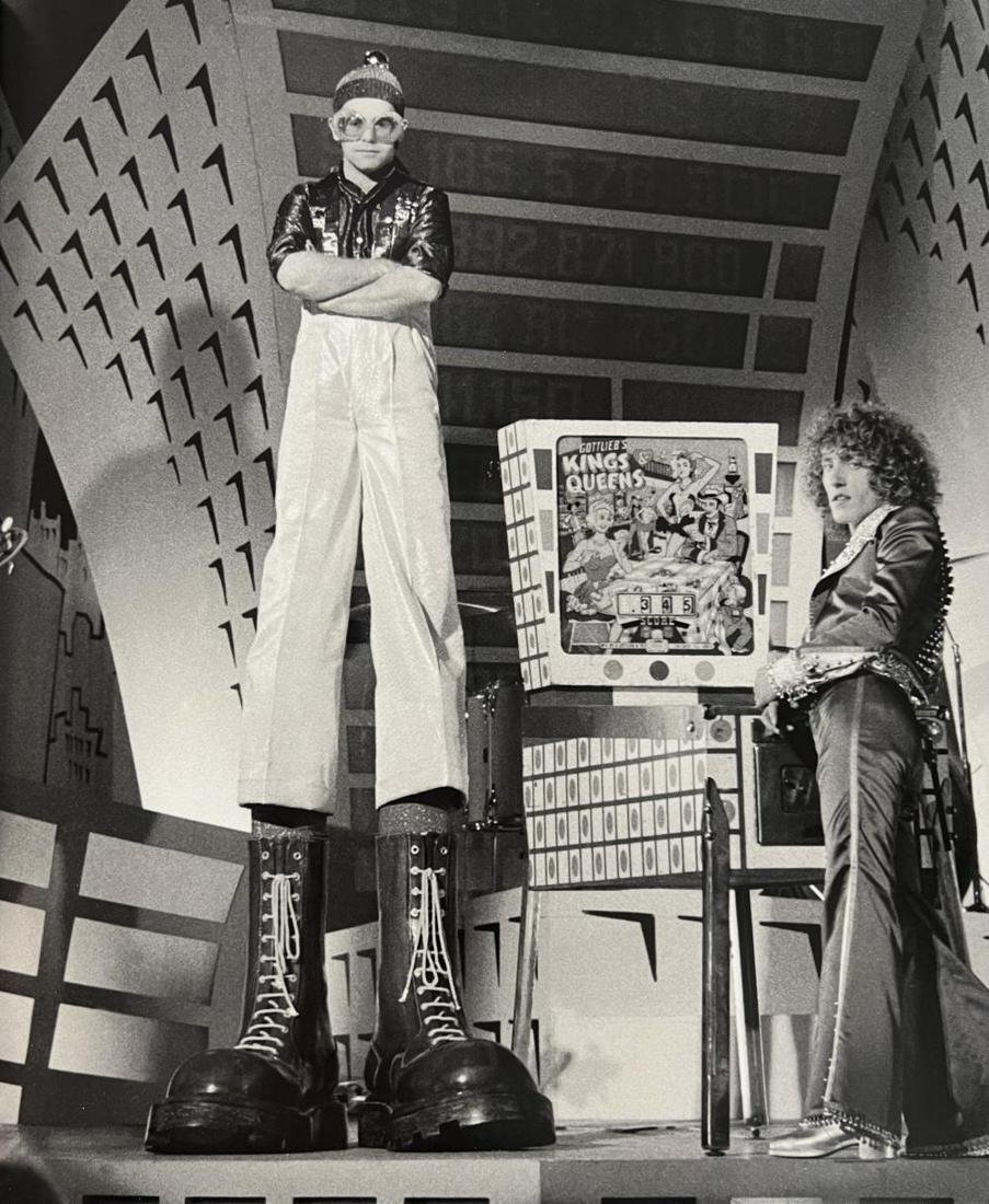 Terry O'neill, Elton Stands Tall As The Pinball Wizard, 1975 (1 of 1)