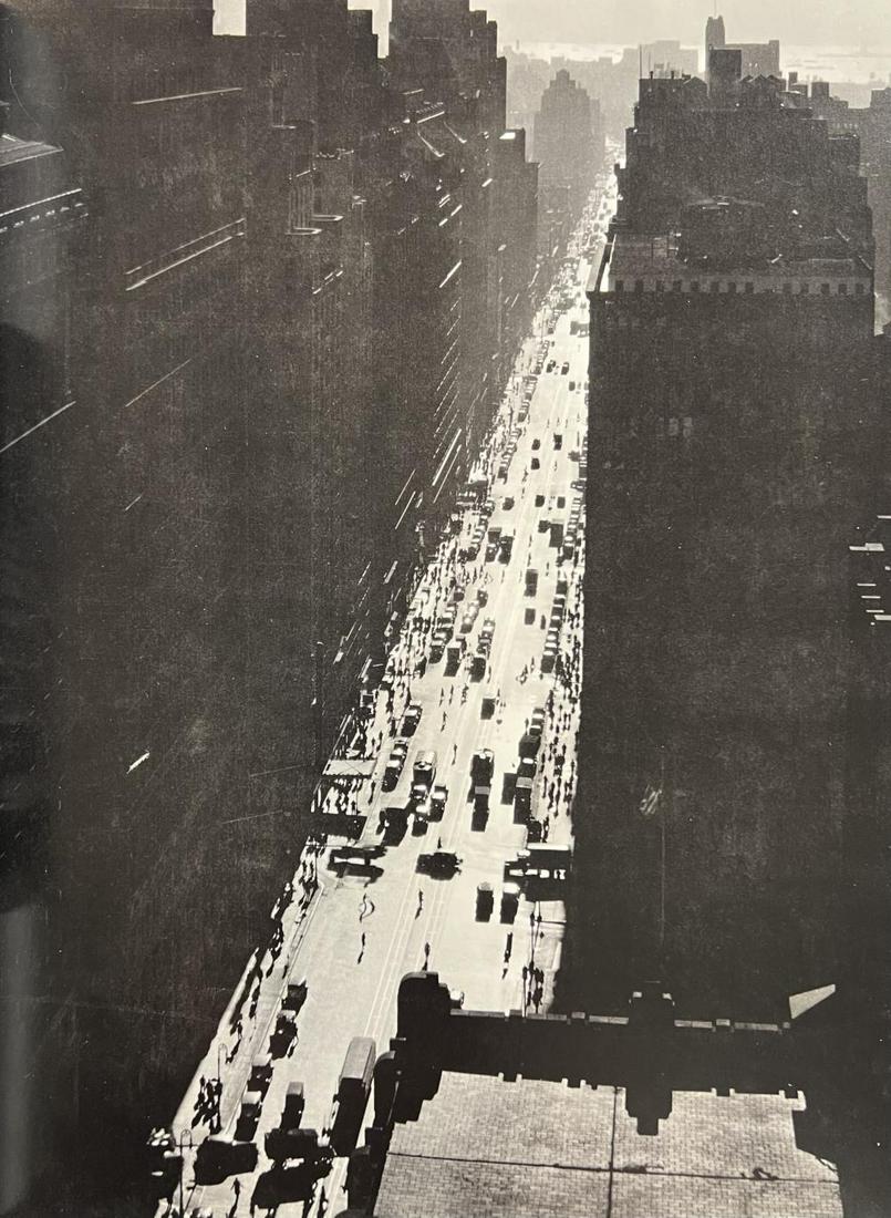 Berenice Abbot, Seventh Avenue Looking South From 35th Street, 1930s (1 of 1)