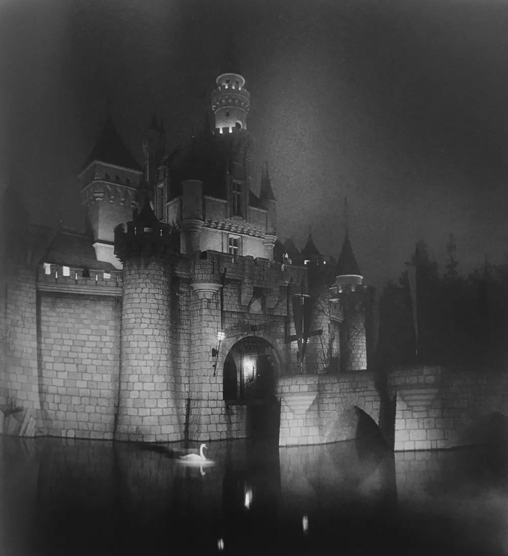 DIANE ARBUS - Castle at Disneyland, California 1964: Photographer: Diane Arbus Born: March 14, 1923, New York, New York, United States. Died: July 26, 1971, Westbeth Artists Housing, New York, United States. Diane Arbus was an American photographer. Arb