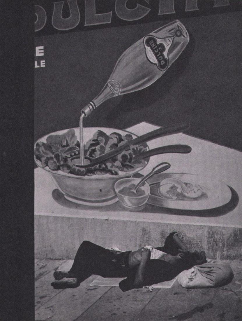 Brassai, Tramp in Marseille, 1937: Photographer: Brassai (pseudonym of Gyula Halász, 1899 – 1984) - historically important Hungarian photographer, sculptor and filmmaker who rose to fame in France. Title: Tramp in Marseille Date Of