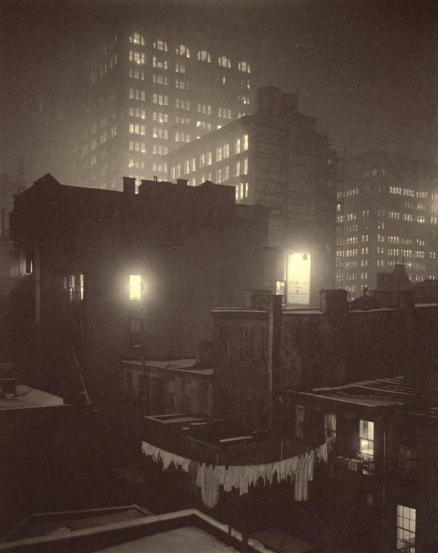 Alfred Stieglitz, From The Window,291, 1915: Photographer: Alfred Stieglitz (American, 1879 - 1973) - Internationally renowned and historically significant. Title: From The Window, 291 Date Of Negative: 1915 Type Of Print: Authentic Vintage Shee