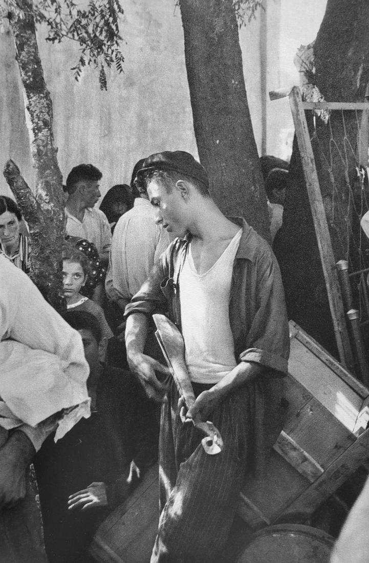 Henri Cartier Bresson, The Europeans, 1955: Photographer: Henri Cartier-Bresson (French 1908 - 2004) - Internationally renowned photographic artist - widely considered the "father" of modern photojournalism. Subject/Title: From The Europeans Ty