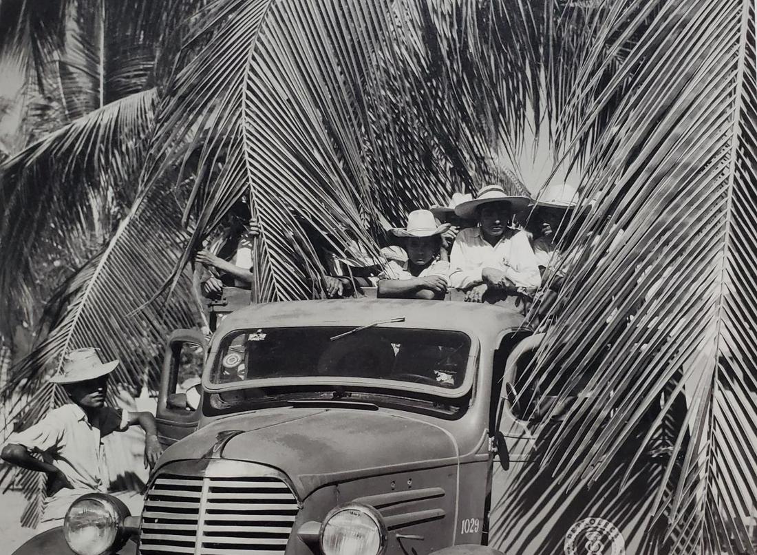 Manuel Alvarez Bravo, Workers of the Tropics, 1944: Photographer: Manuel Alvarez Bravo - (1902-2002) was a Mexican artistic photographer and one of the most important figures in 20th century Latin American photography. He was born and raised in Mexico 