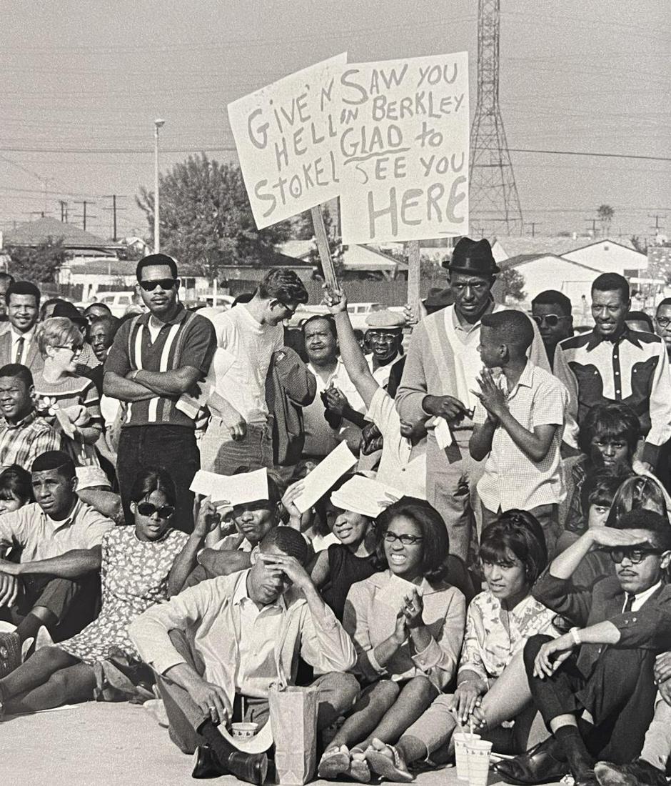 Gordon Parks, Crowd At The Watts Rally, Will Rogers Park, Los Angeles, 1966 (1 of 1)