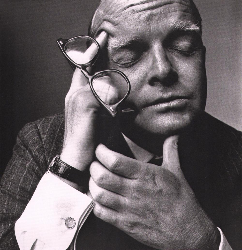 Irving Penn, Truman Capote. New York, 1965: Photographer: Irving Penn, (born June 16, 1917, Plainfield, N.J., U.S.—died Oct. 7, 2009, New York, N.Y.), American photographer noted for his sophisticated fashion images and incisive portraits. Ti