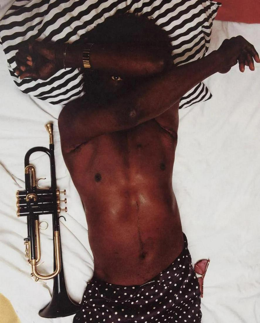 ANNIE LEIBOVITZ - Miles Davis, 1989 (1 of 1)