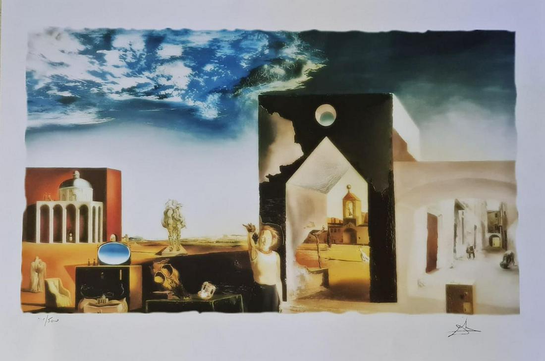 Salvador dali (After), Swans Reflecting Elephants, (1 of 1)