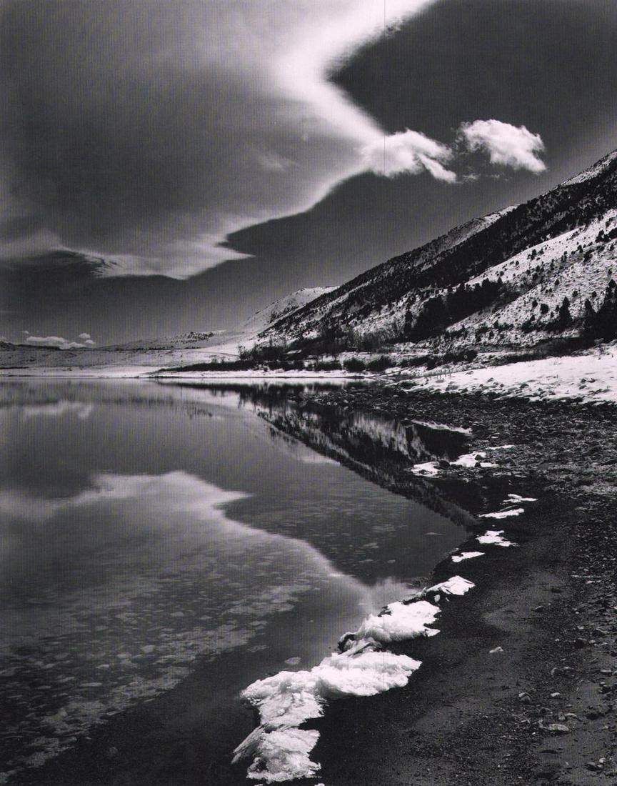 Brett Weston, Master Photographer, Mono Lake 1955