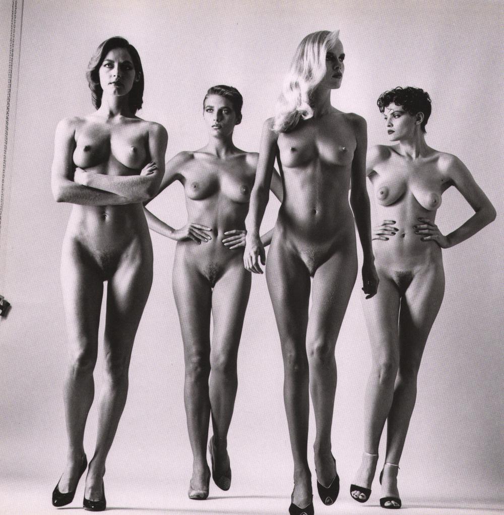 Helmut Newton, Sie Kommen Naked, Paris 1981: Photographer: Helmut Newton (Germany, 1920 - 2004) - best known for his erotically charged highly stylized images, Helmut Newton was one of the most influential fashion photographers of all time. Titl