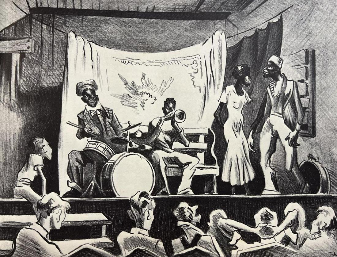 Thomas Hart Benton, Minstrel Show, 1934 (1 of 1)