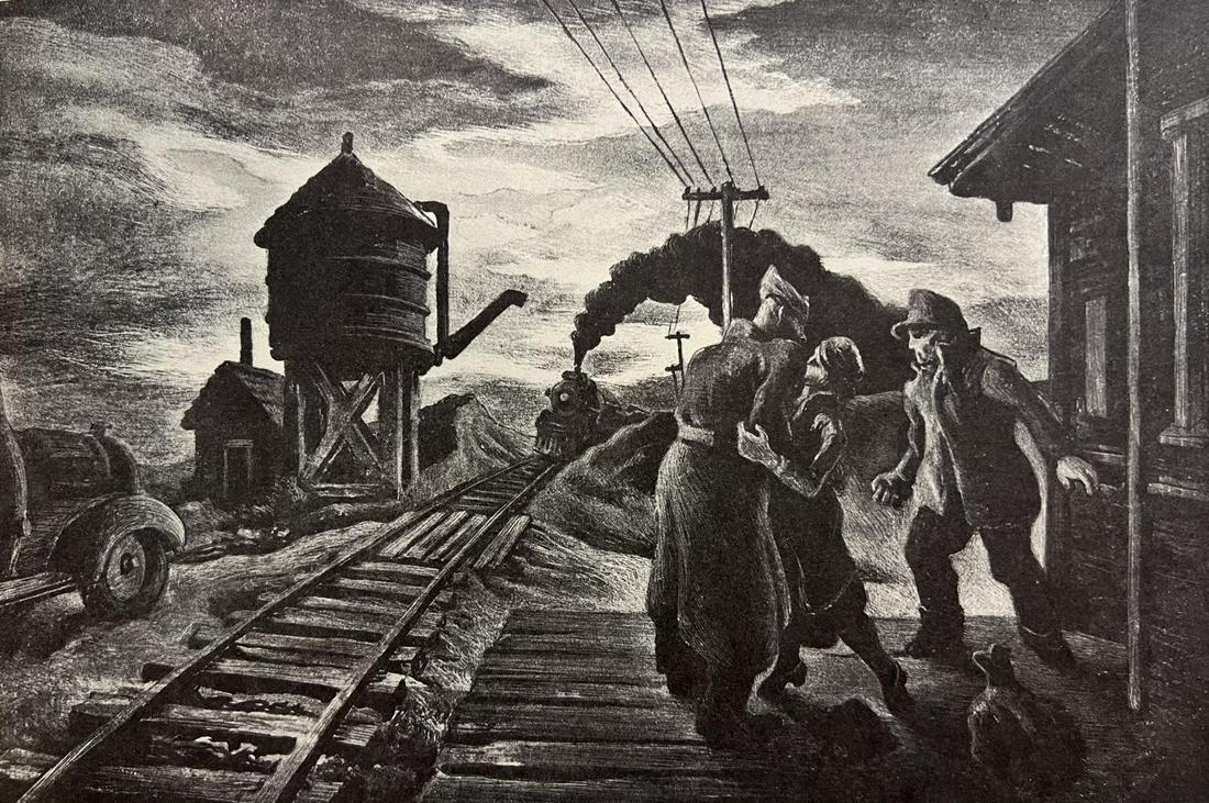 Thomas Hart Benton, Morning Train, 1943 (1 of 1)
