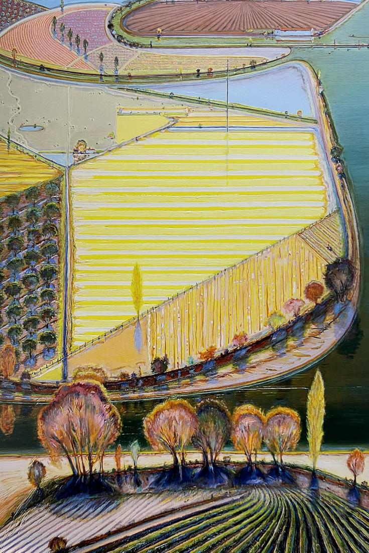Wayne Thiebaud, Green River Lands, 1998 (1 of 1)