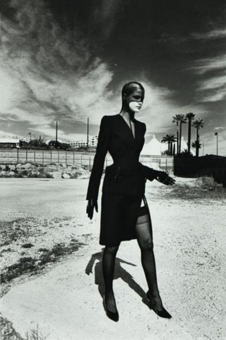 Helmut Newton - Thierry Mugler, monaco, 1998: Photographer: Helmut Newton (Germany, 1920 - 2004) - best known for his erotically charged highly stylized images, Helmut Newton was one of the most influential fashion photographers of all time. Titl