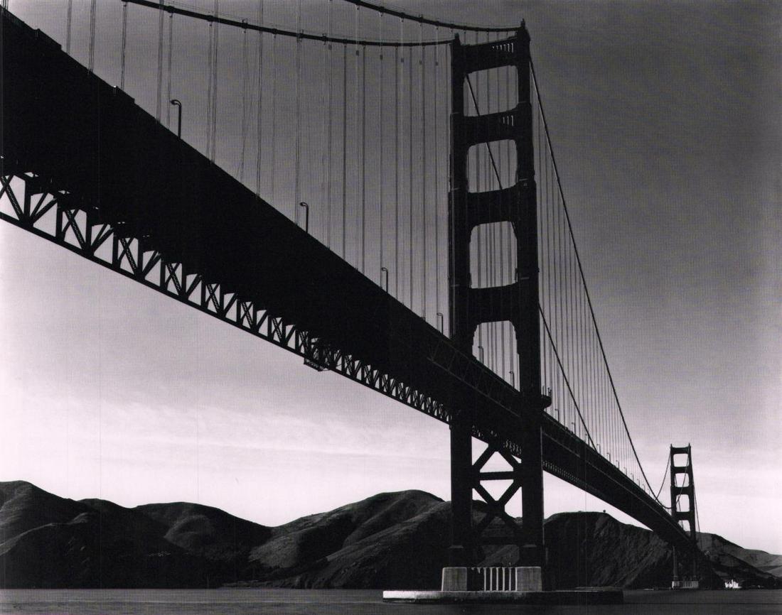 Brett Weston, Master Photographer, Golden Gate Bridge 1938 (1 of 1)