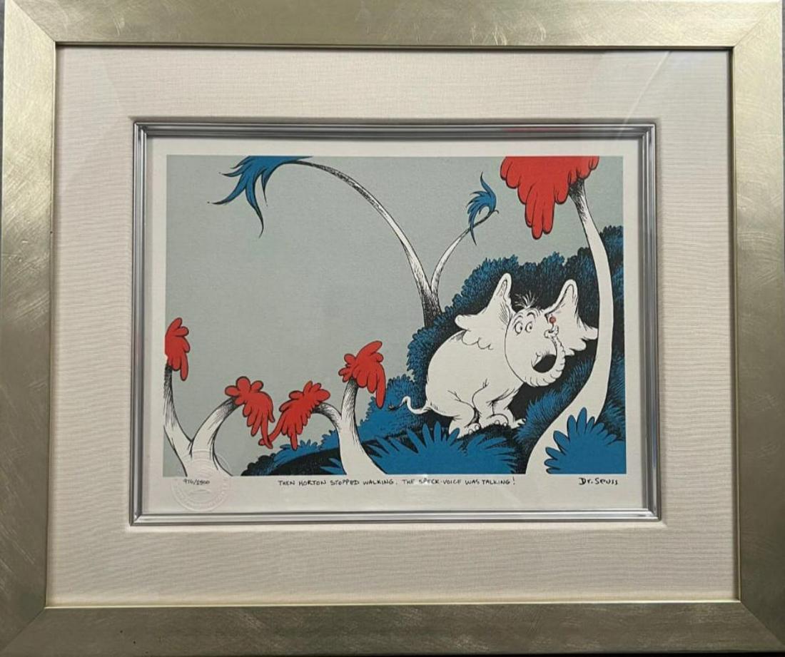 DR SEUSS "Horton Hears A Who" Limited Edition Lithograph (1 of 5)