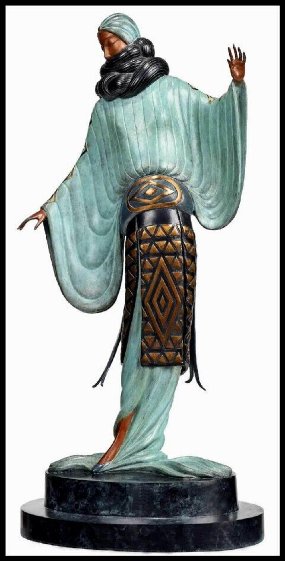 Erte "An Evening in 1921 - 1981" Bronze Sculpture signed and numbered (1 of 2)