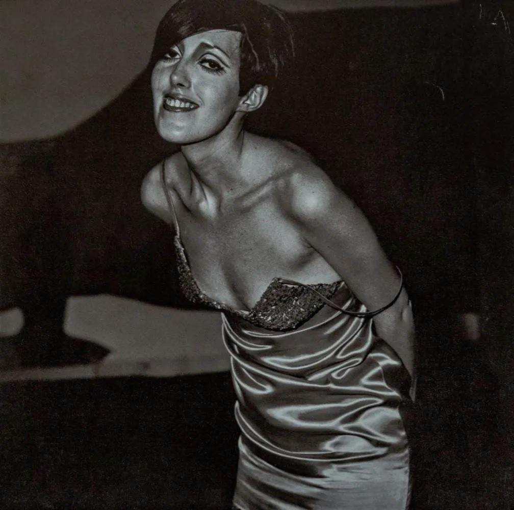 DIANE ARBUS - Girl in a Shiny Dress, NYC, 1967: Photographer: Diane Arbus Born: March 14, 1923, New York, New York, United States. Died: July 26, 1971, Westbeth Artists Housing, New York, United States. Diane Arbus was an American photographer. Arb