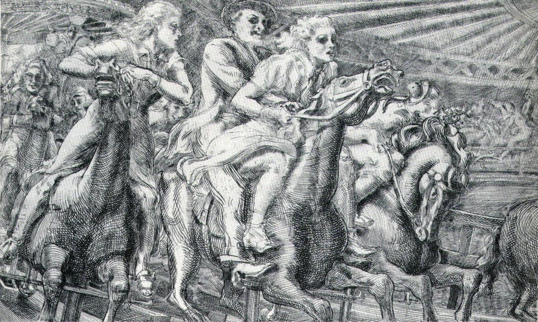 Reginald Marsh, Merry Go Round, 1930 (1 of 1)