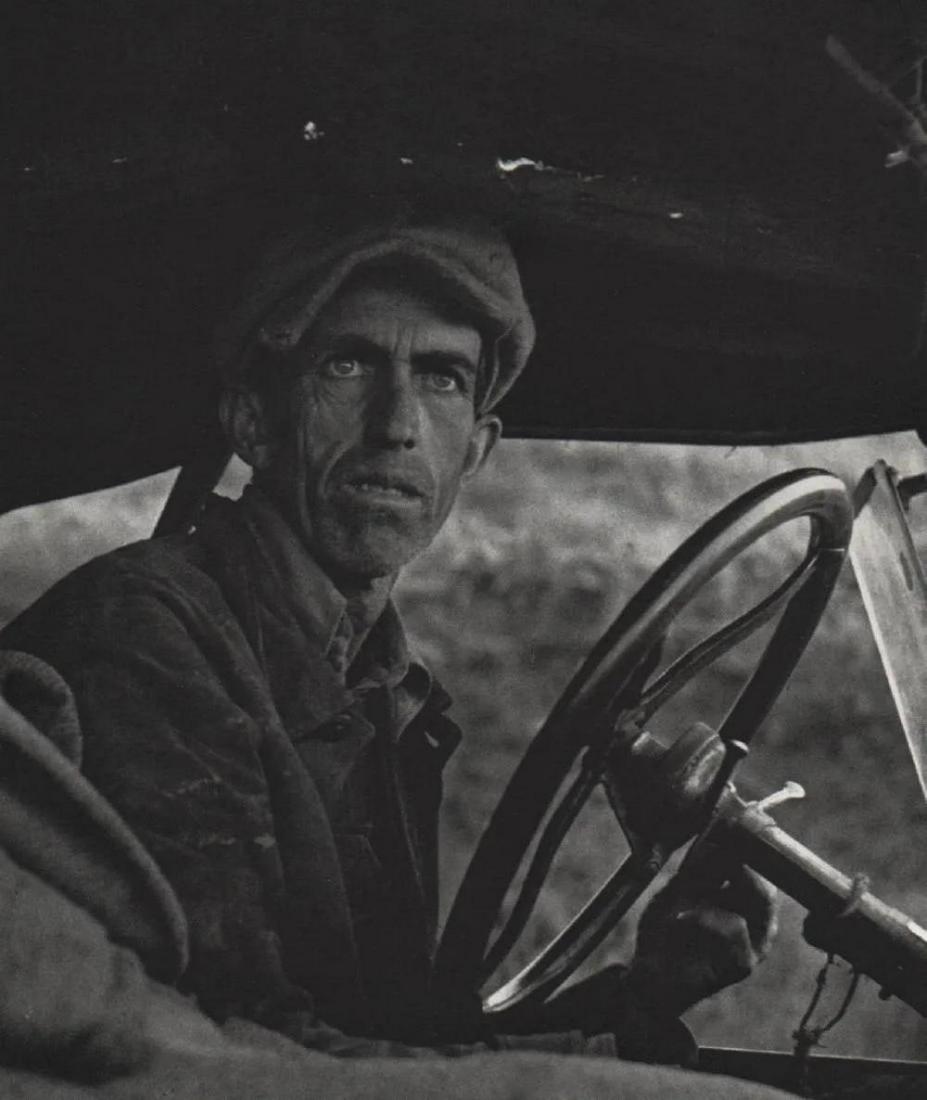 Dorothea Lange, Ditched, Stalled and Stranded, San Joaquin Valley, CA 1935: Photographer: Dorothea Lange (1896-1965) was an American documentary photographer and photojournalist, best known for her Depression-era work for the Farm Security Administration. Subject/Title: Ditch