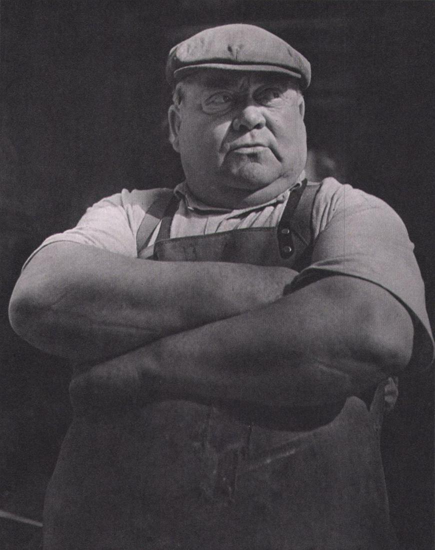 Brassai, Market Porter, Les Halles, 1939: Photographer: Brassai (pseudonym of Gyula Halász, 1899 – 1984) - historically important Hungarian photographer, sculptor and filmmaker who rose to fame in France. Title: Market Porter, Les Halles D