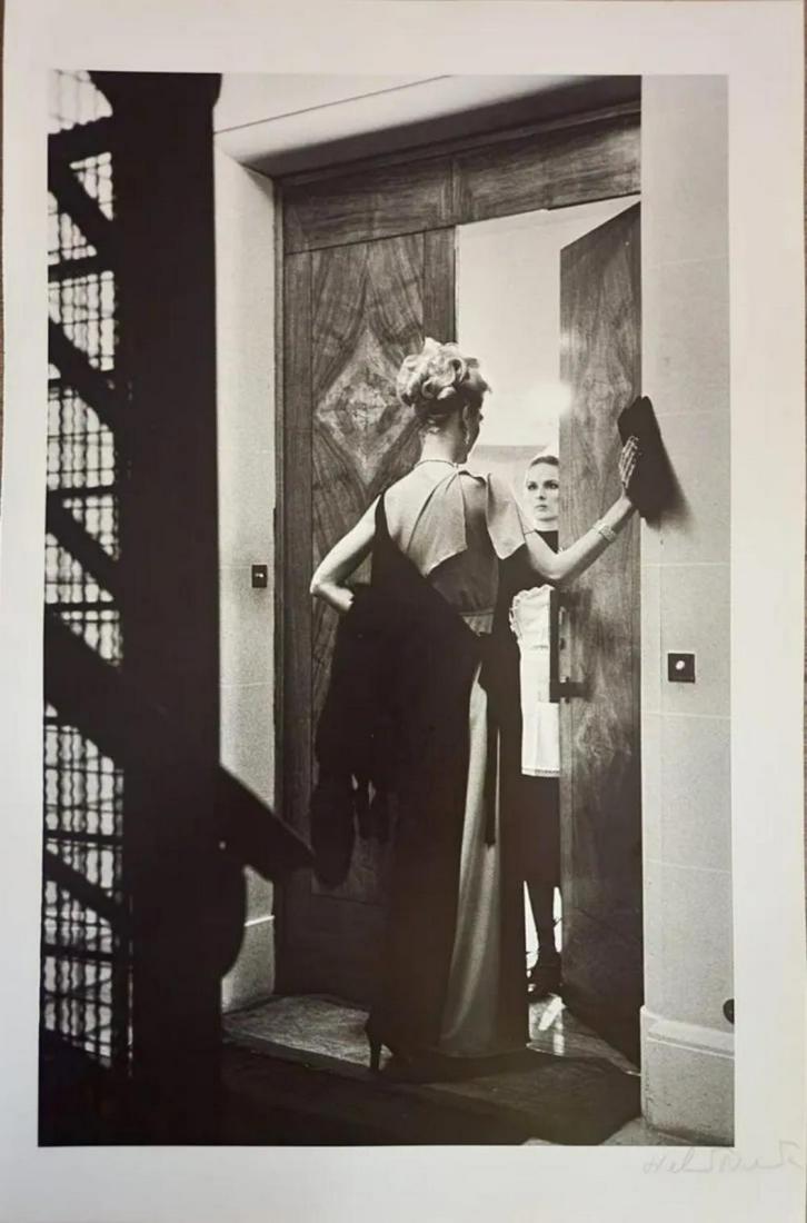 Helmut Newton '16th Arrondissement, Paris' 1976, Hand Signed (1 of 3)