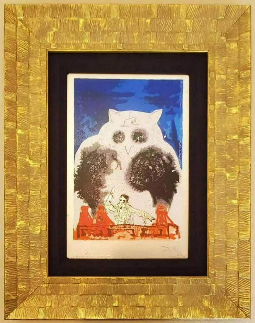 Salvador Dali "El Abogado-Lawyer" From The professions (1 of 2)