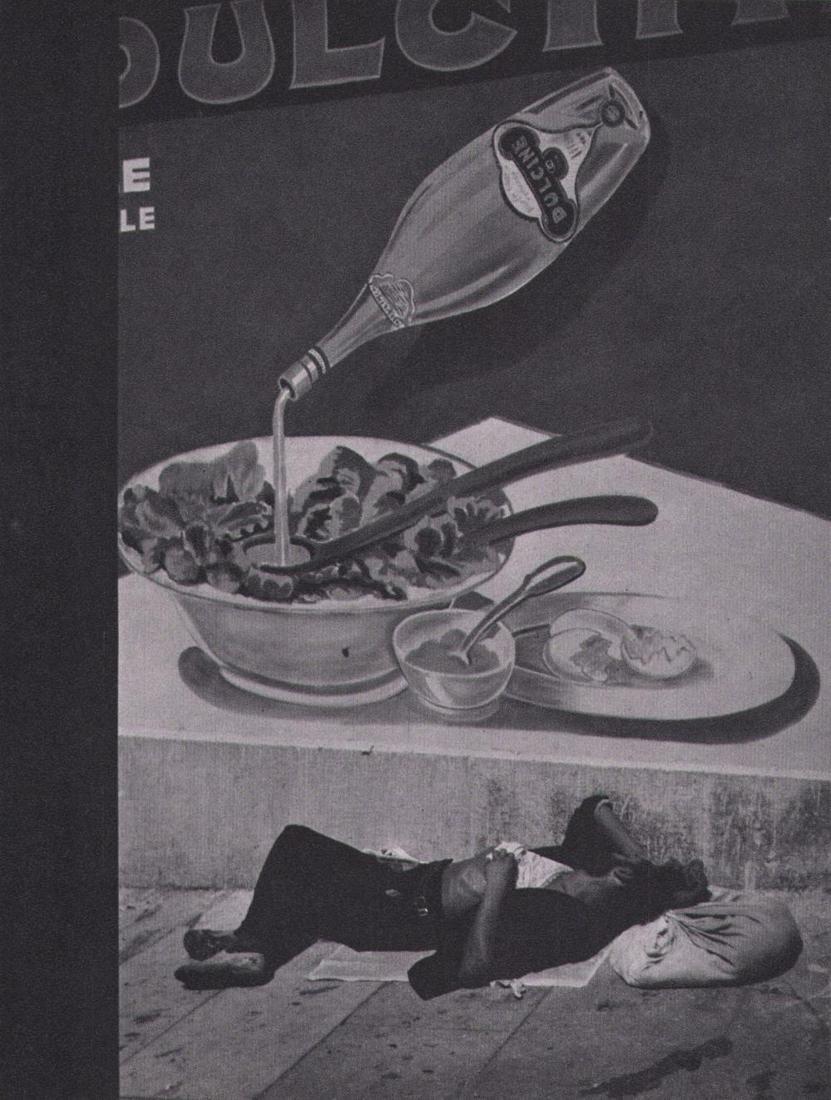 Brassai, Tramp in Marseille, 1937: Photographer: Brassai (pseudonym of Gyula Halász, 1899 – 1984) - historically important Hungarian photographer, sculptor and filmmaker who rose to fame in France. Title: Tramp in Marseille Date Of