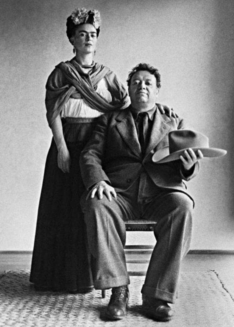 Nickolas Muray, Frida and Diego, 1931: Photographer: Nickolas Muray Subject/Title: Frida and Diego Date Of Negative: 1931 Type Of Print: Authentic Vintage Sheet Fed Photogravure/Heliogravure Date Of Print: 2021 Publisher: Taschen GmbH Pape