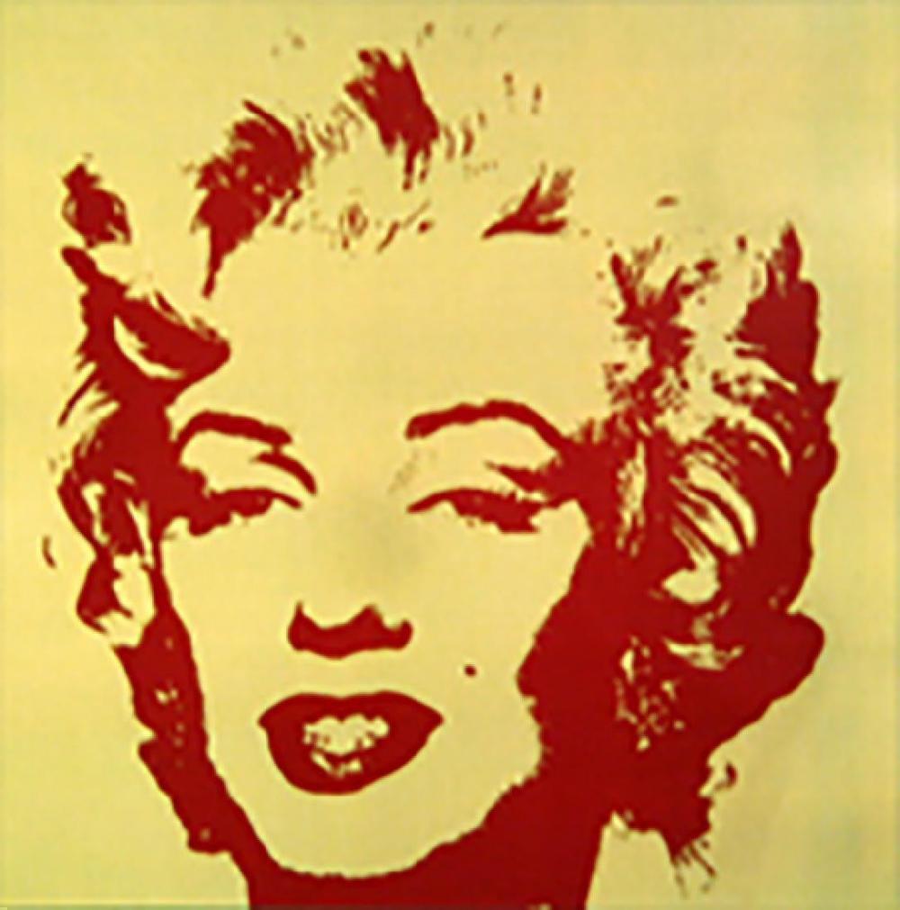 Andy Warhol Golden Marilyn 11.40 Sunday B Morning: Golden Marilyn Monroe Serigraph By Andy Warhol Sunday B Morning. From An Edition Of 2000. This Is A Sunday B. Mornings Editions Serigraph That Is Stamped On The Verso In Blue Ink Published By Sunday B