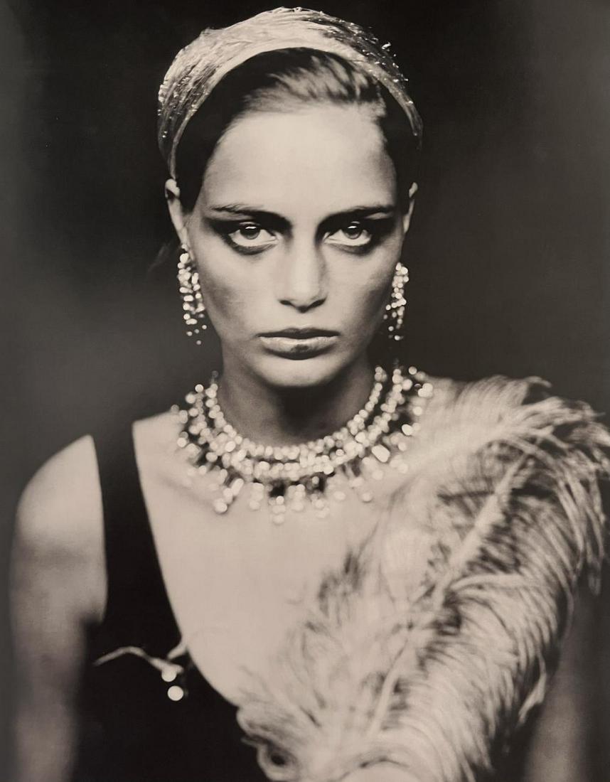 Marc Lagrange- Princess, 1999: Photographer: Marc Lagrange was a Belgian photographer known for his nude portraits of female figures. Lagrange created dream-like and fantastical narrative pictures populated by beautiful nudes that