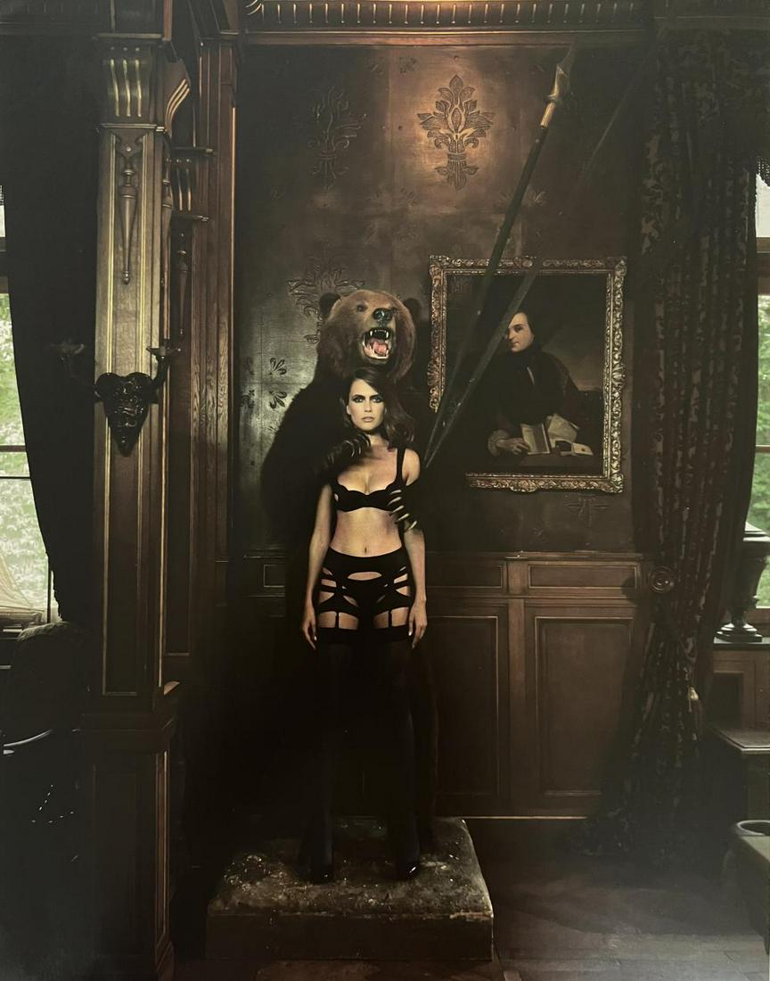 Marc Lagrange - Screaming Orgasm (Before), 2012: Photographer: Marc Lagrange was a Belgian photographer known for his nude portraits of female figures. Lagrange created dream-like and fantastical narrative pictures populated by beautiful nudes that