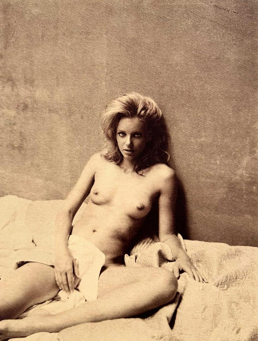 Marc Lagrange, Waking Up, 2012: Photographer: Marc Lagrange was a Belgian photographer known for his nude portraits of female figures. Lagrange created dream-like and fantastical narrative pictures populated by beautiful nudes that