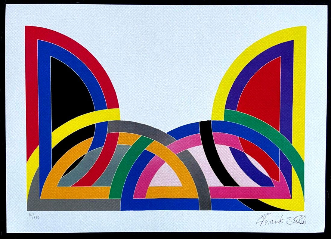 Frank Stella 'Hagmatana' 2005, Limited edition Lithograph (1 of 4)