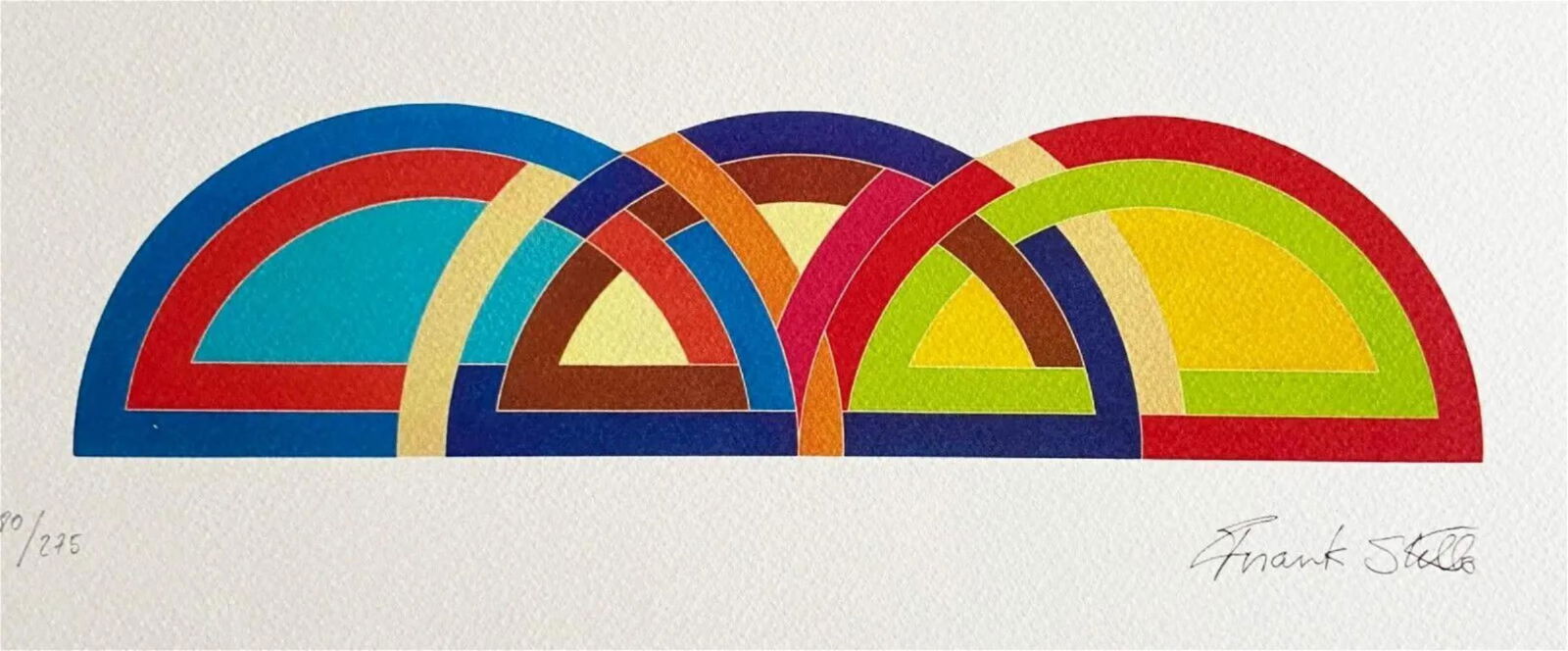 Frank Stella, 'Mantenela I' 1978, Limited edition lithograph (1 of 2)