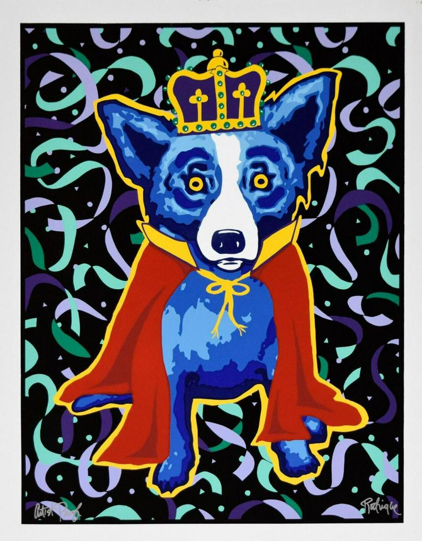 George Rodrigue - Mardi Gras 96, Serigraph Signed & numbered (1 of 2)