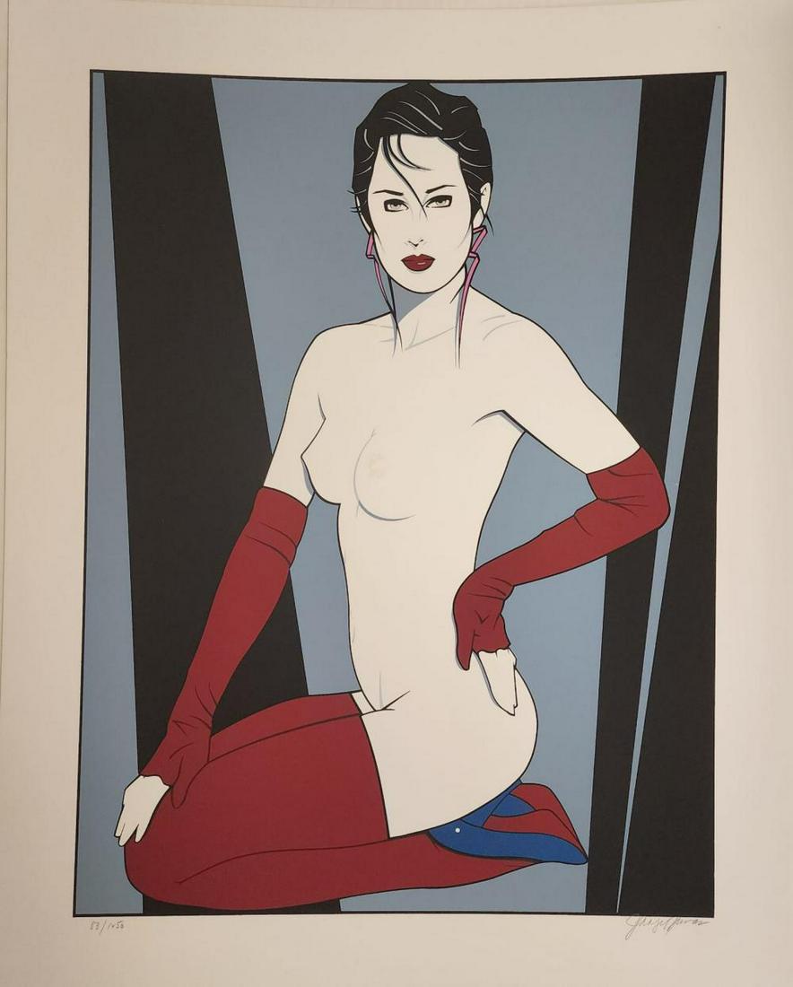 Patrick Nagel 'Playboy I' - 1989 Serigraph Signed & numbered (1 of 3)